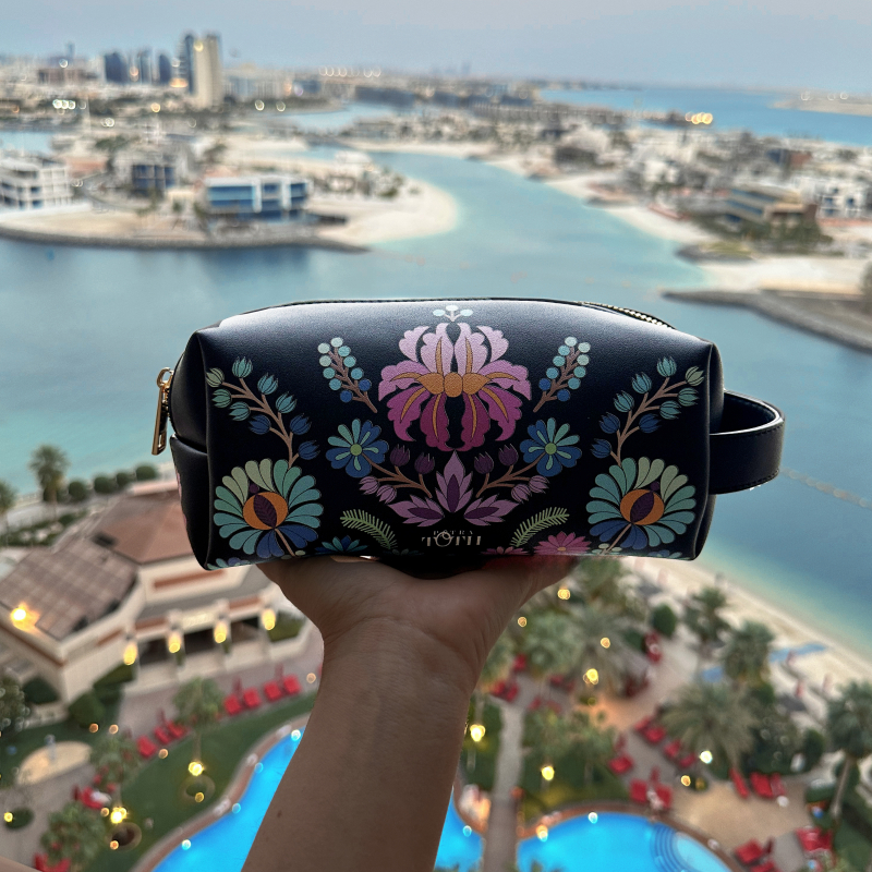 Timrava Cosmetic Bag - Black