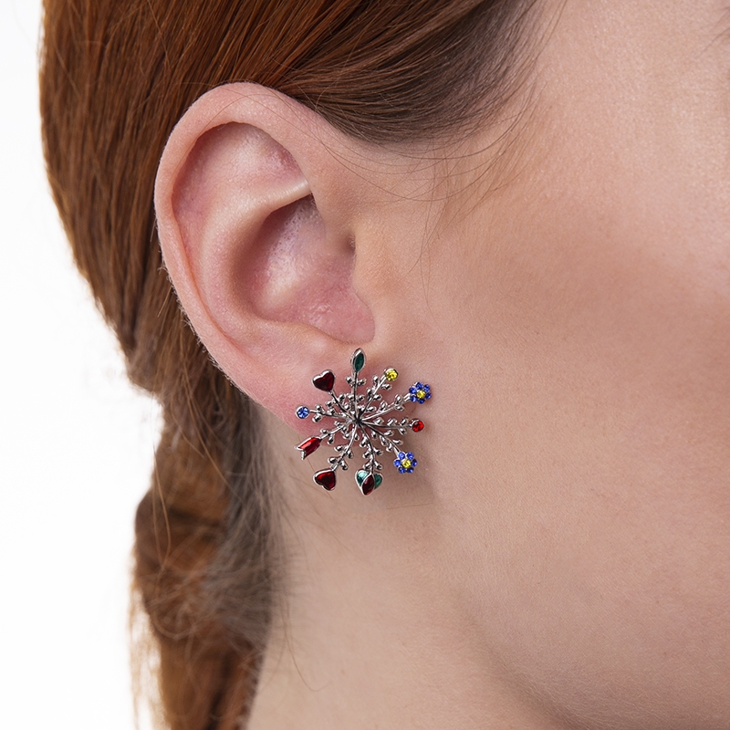 Bouquet earrings