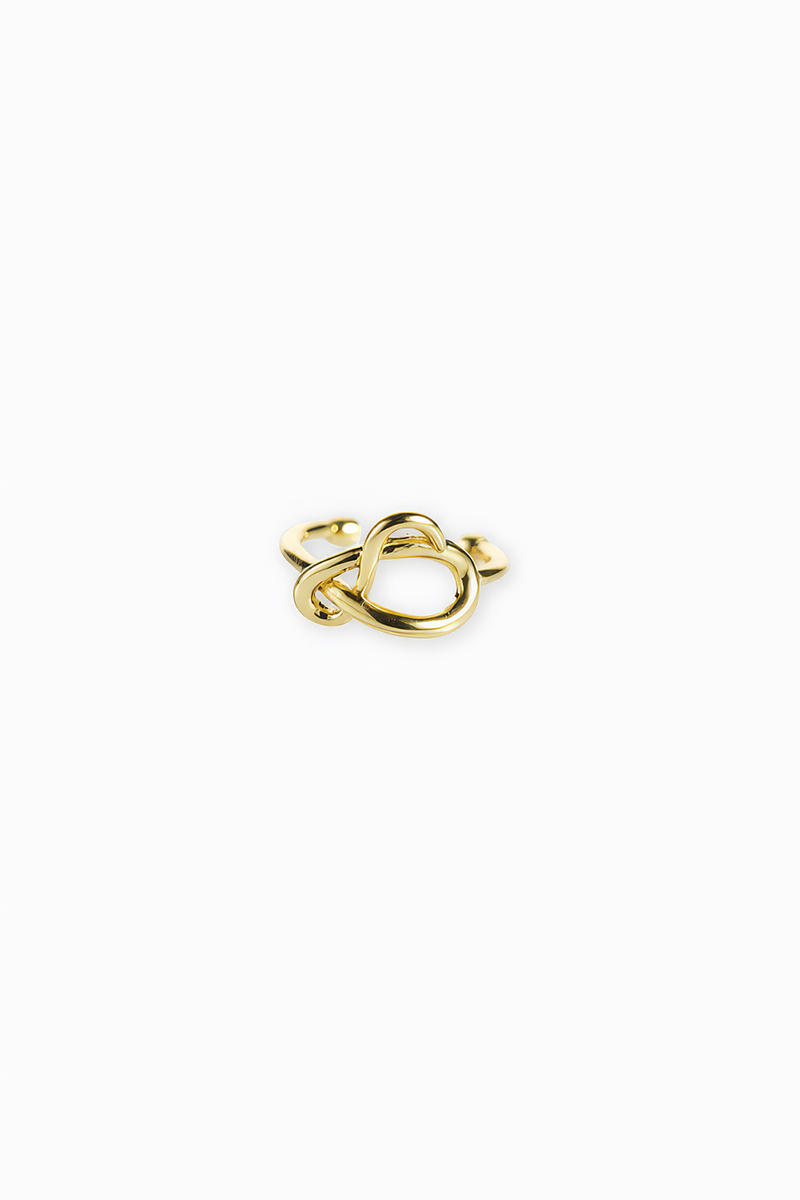 Golden earcuff Petra Toth 18