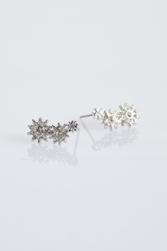 Small Three-Star Sisi Earrings