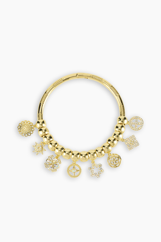 Amulets’ Power Bangle Bracelet (gold)