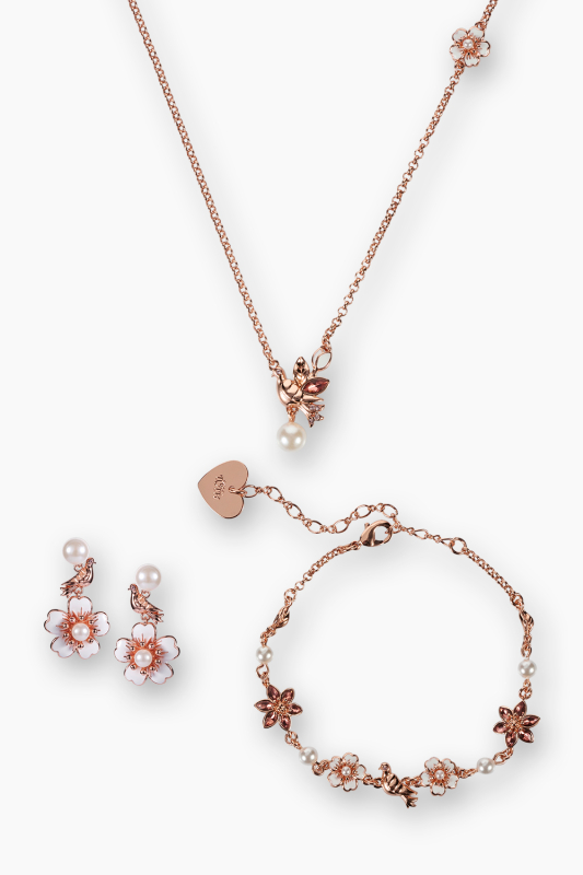 Blooming May and Doves Set