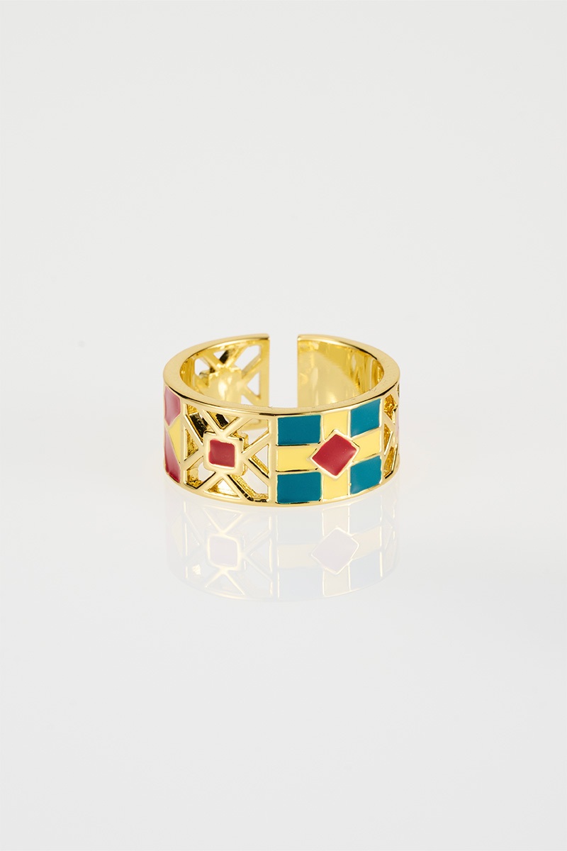(Un)erased Ornament Ring