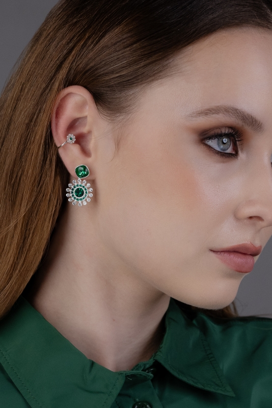 Small dangling earrings Archangelica