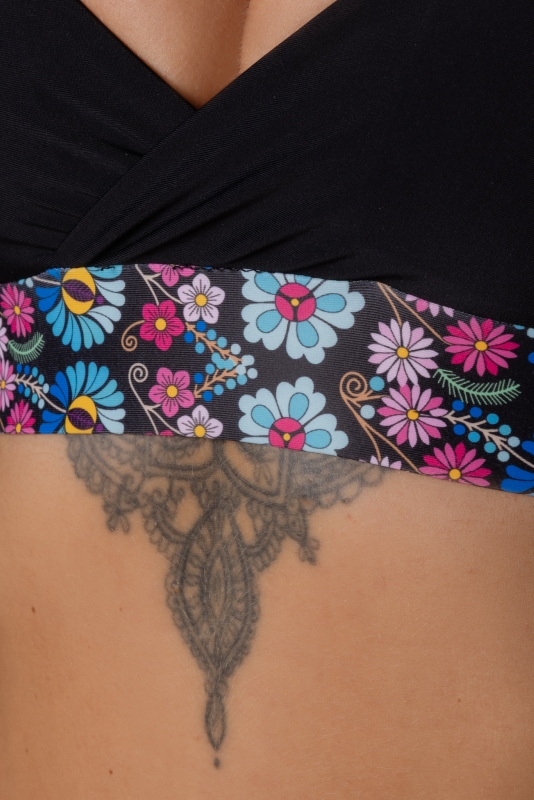 Timrava women's swimsuit top – black