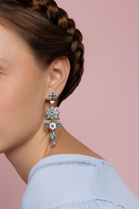 Trenčín Flowers Earrings