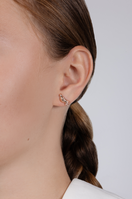 Small Doves Earrings