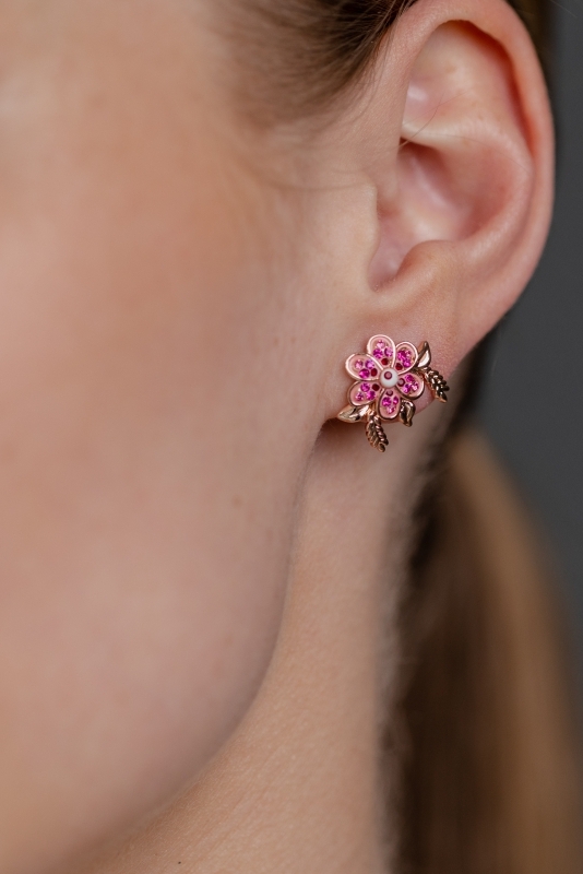 Earrings for Terézia Vansová